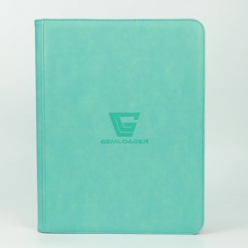Άλμπουμ Καρτών Premium Toploader Gemloader 3””X4”” Fit collector”s binder [112 Θέσεις] - Tiffany Blue